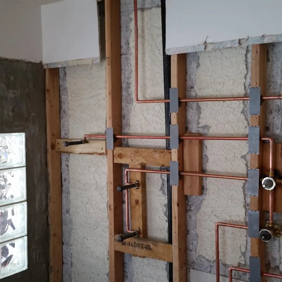 Copper pipe installation for Repiping in Linwood